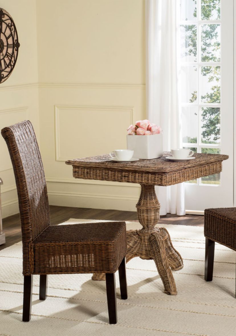 Set of 2 Arjun Wicker Dining Chairs