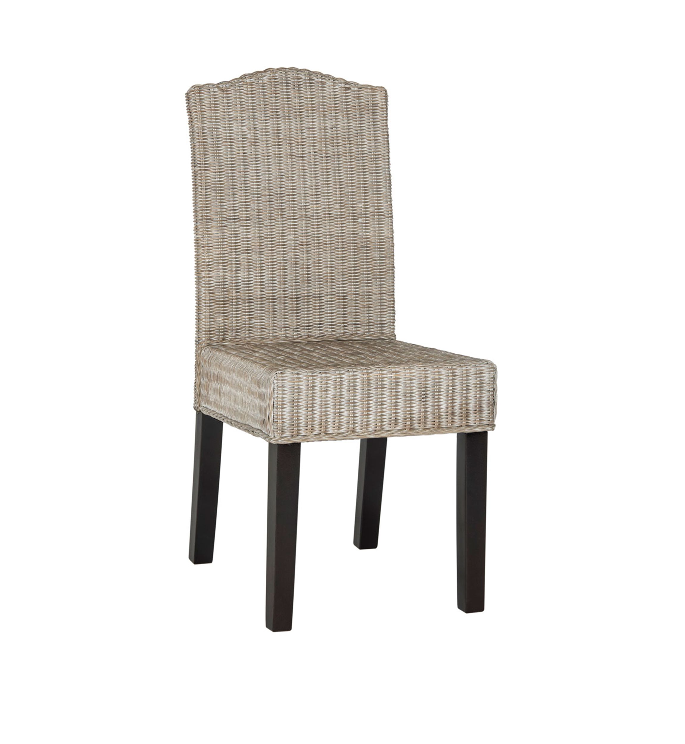 Set of 2 Odette Wicker Dining Chairs