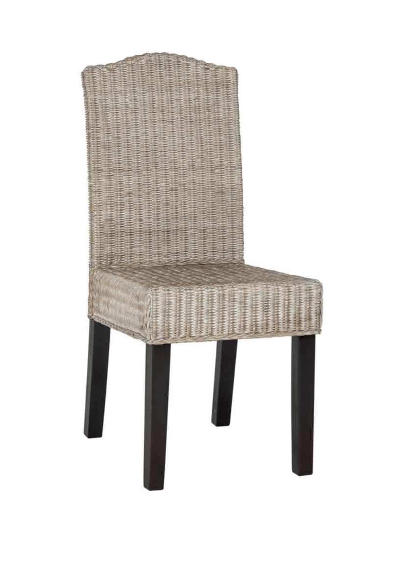 Set of 2 Odette Wicker Dining Chairs