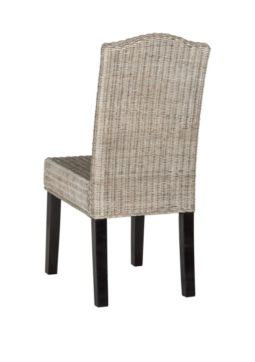 Set of 2 Odette Wicker Dining Chairs