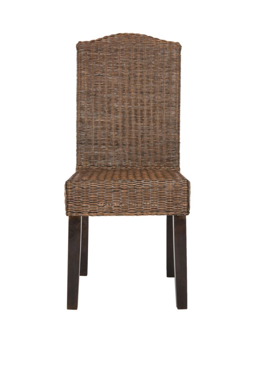 Set of 2 Odette Wicker Dining Chairs