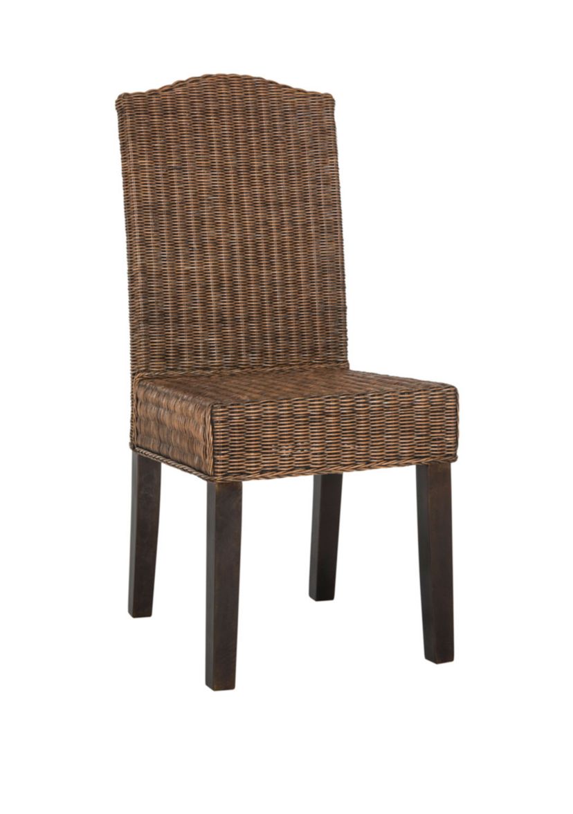 Set of 2 Odette Wicker Dining Chairs