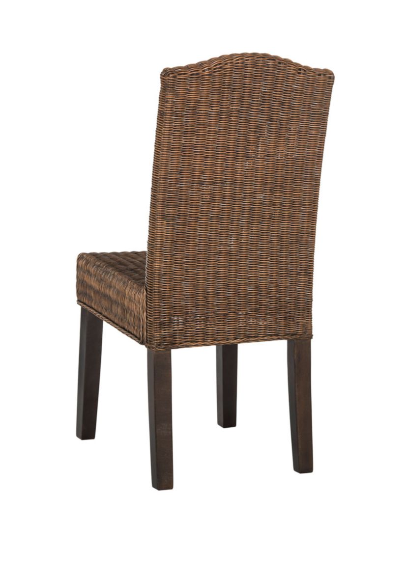 Set of 2 Odette Wicker Dining Chairs