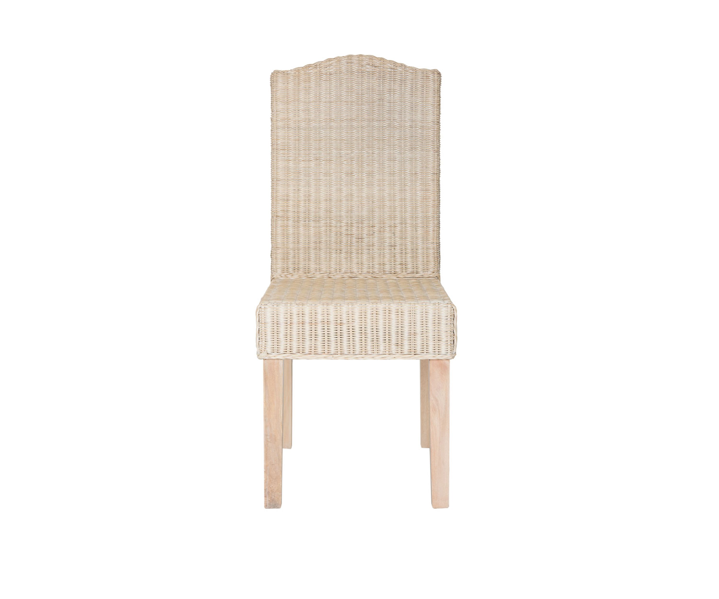 Set of 2 Odette Wicker Dining Chairs