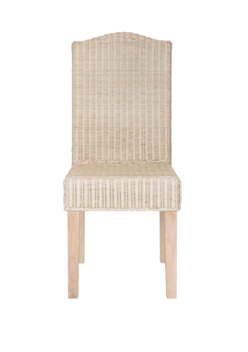 Set of 2 Odette Wicker Dining Chairs
