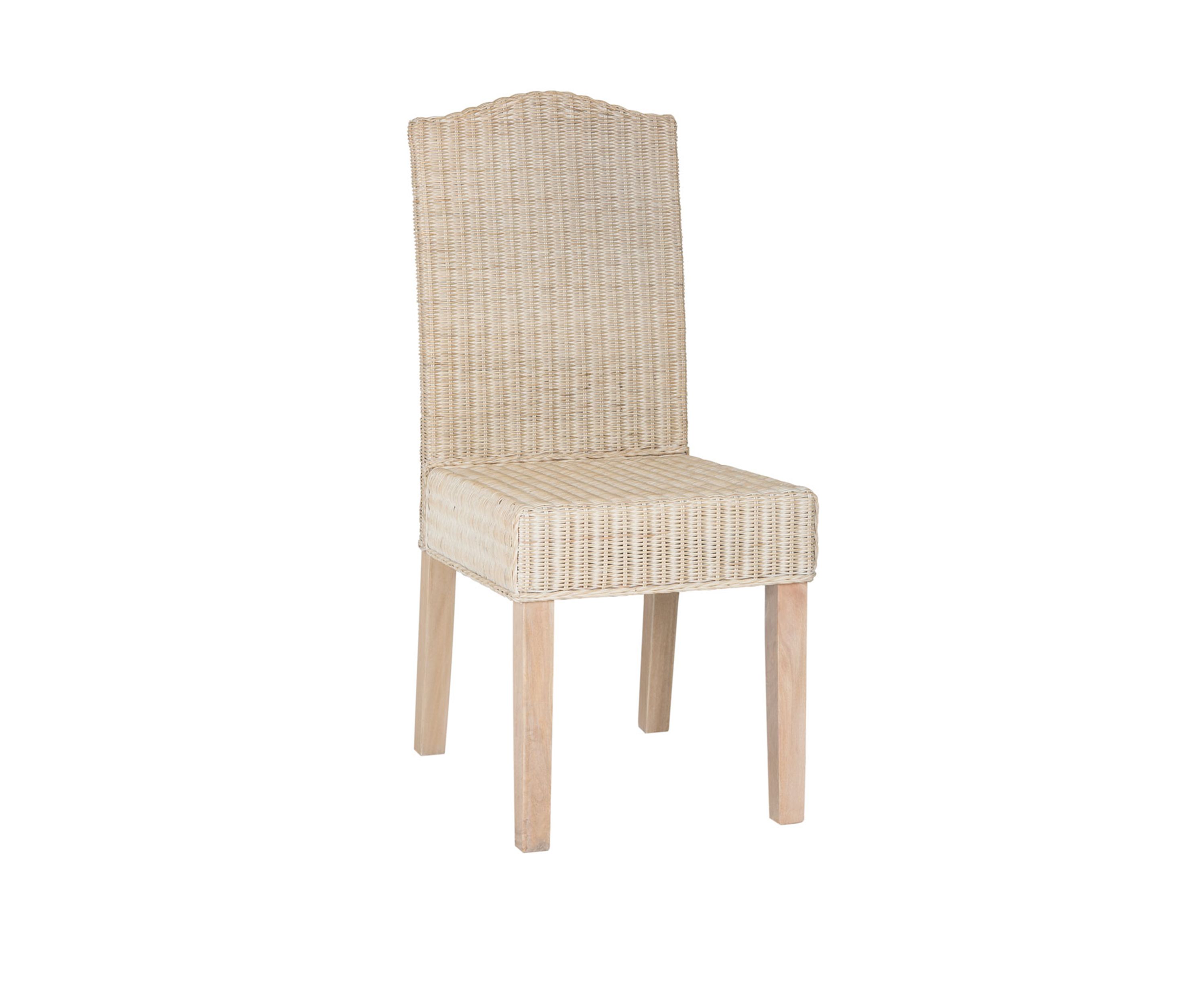 Set of 2 Odette Wicker Dining Chairs