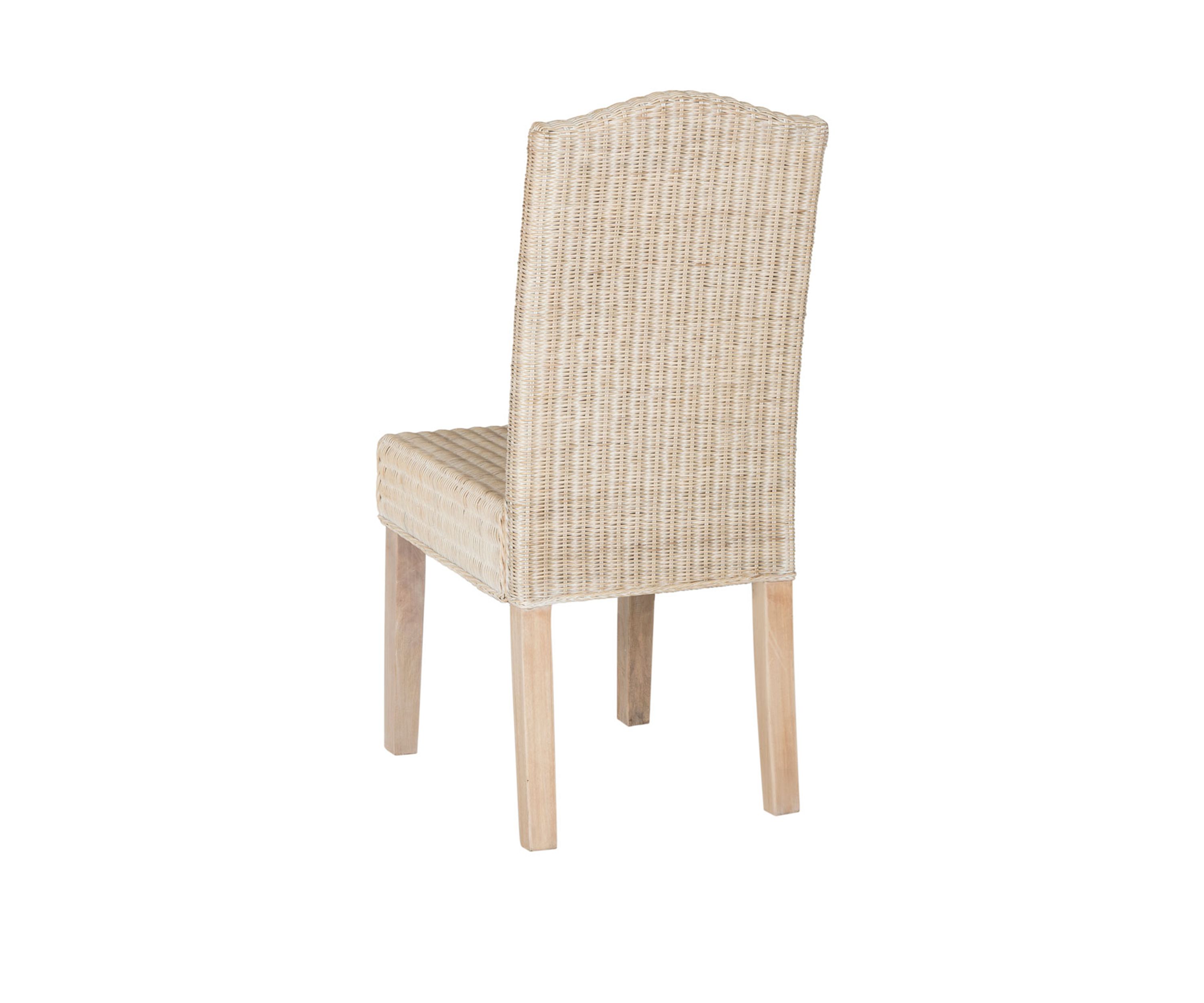 Set of 2 Odette Wicker Dining Chairs