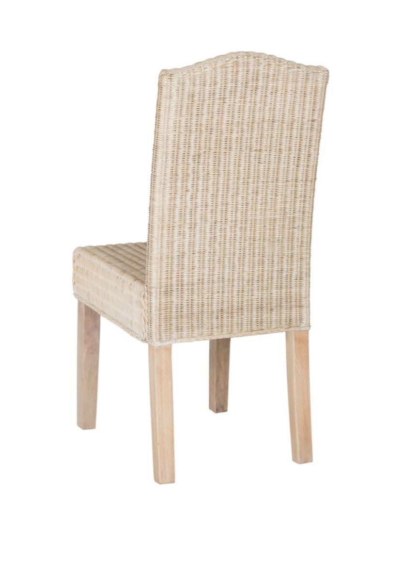 Set of 2 Odette Wicker Dining Chairs