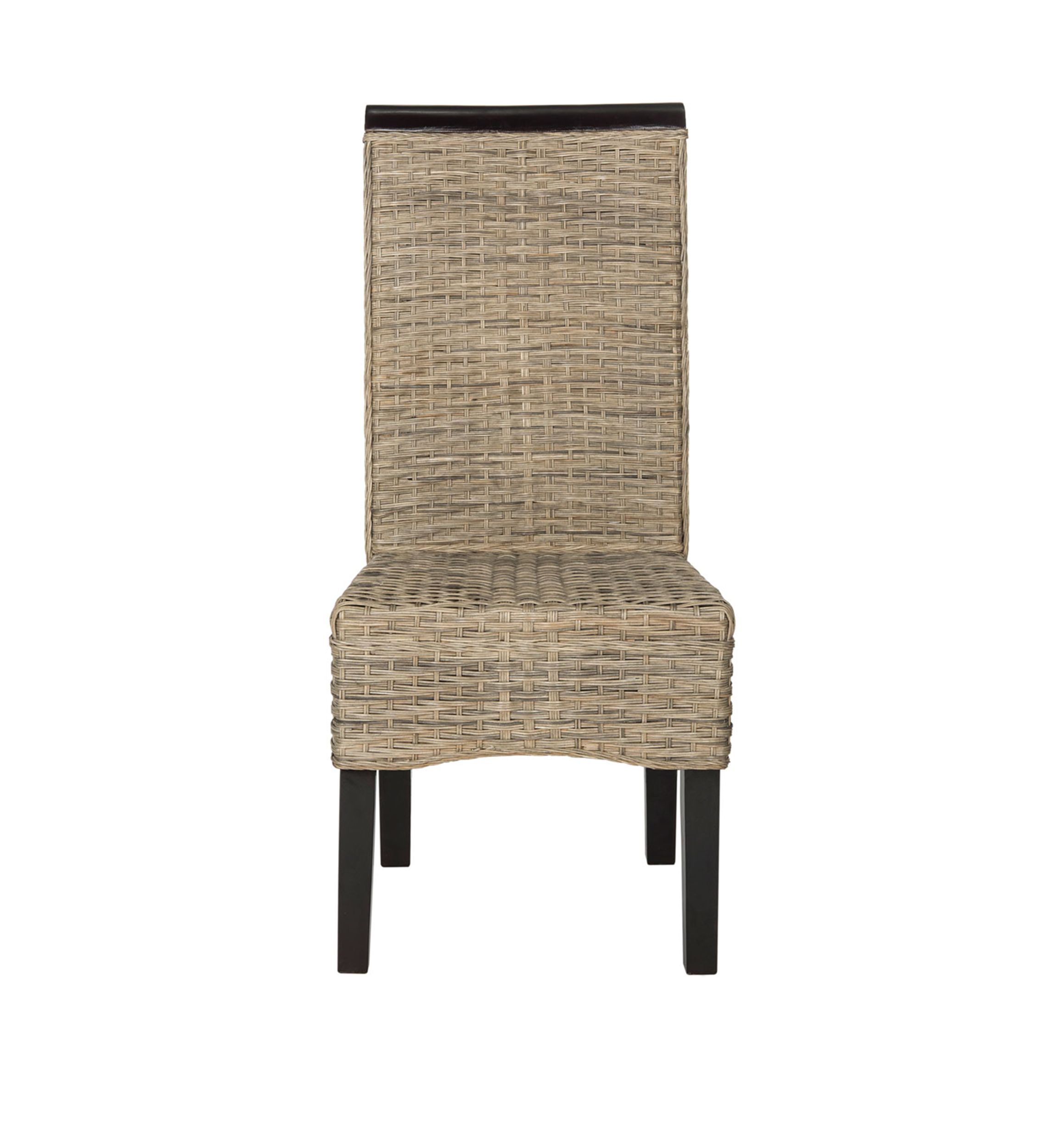 Set of 2 Ilya Wicker Dining Chairs