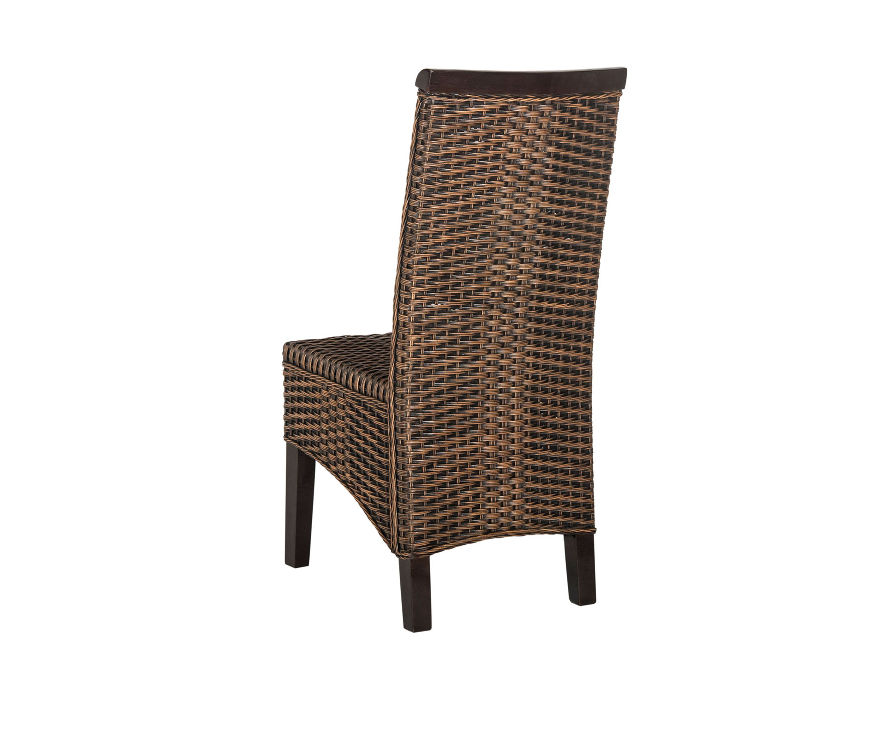 Set of 2 Ilya Wicker Dining Chairs