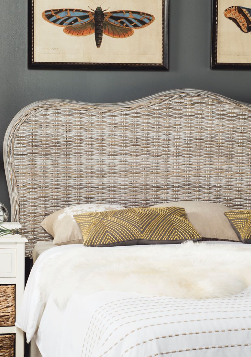 Imelda White Washed Headboard