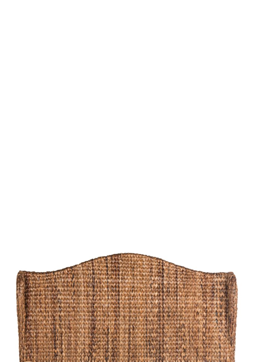 Nadine Brown Winged Headboard