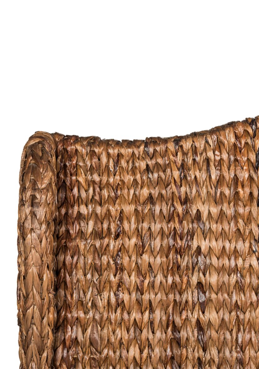 Nadine Brown Winged Headboard