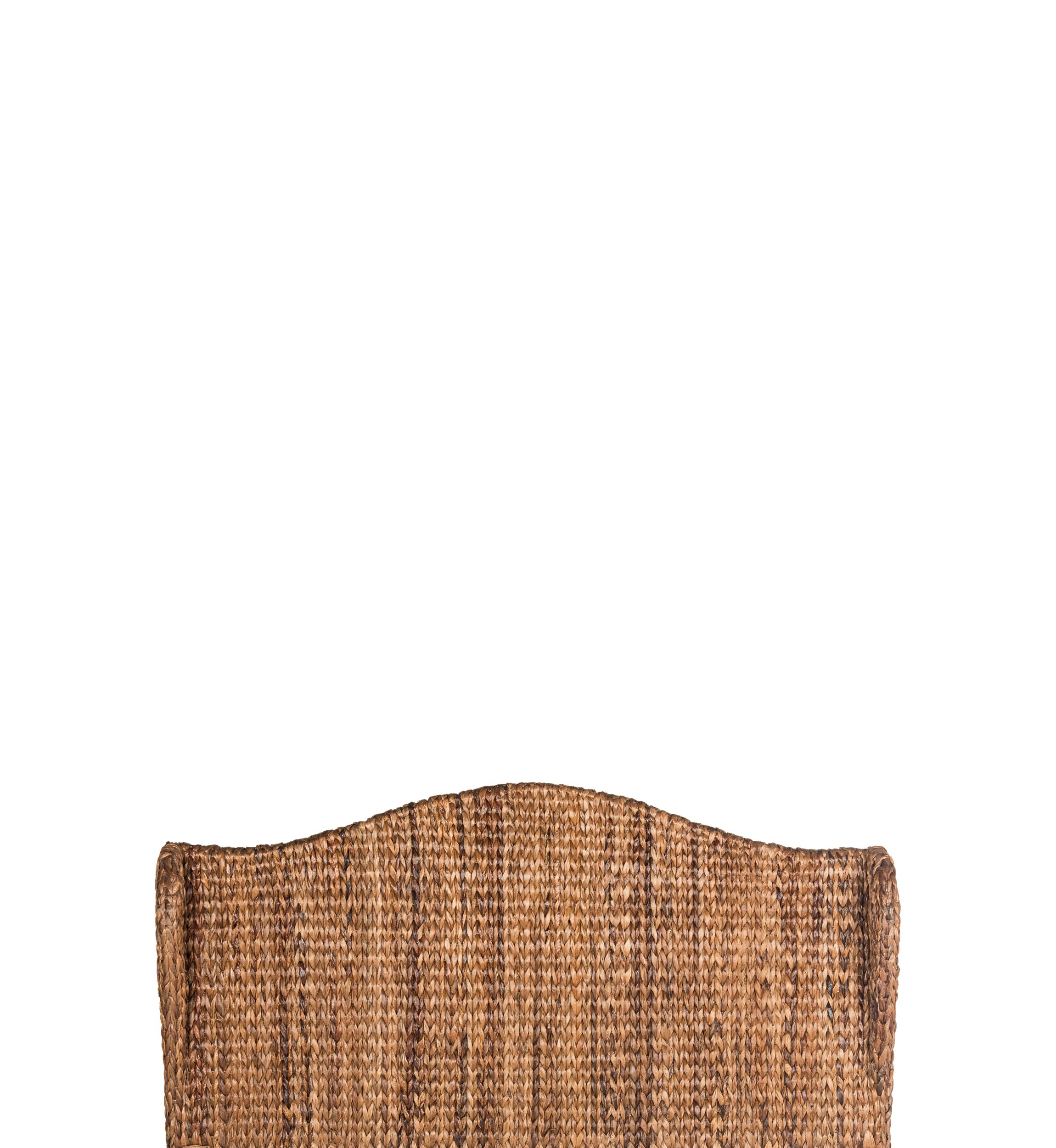	  Nadine Brown Winged Headboard 