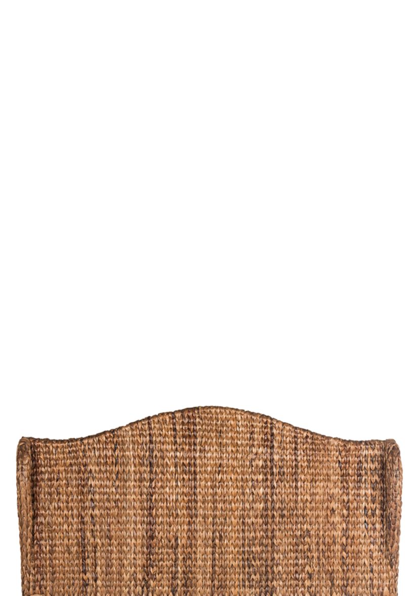 	  Nadine Brown Winged Headboard 