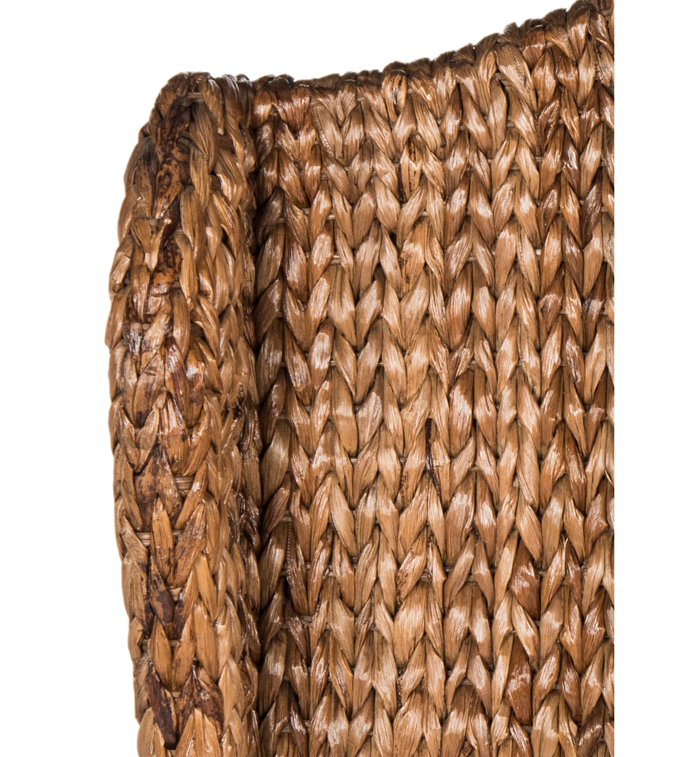 	  Nadine Brown Winged Headboard 