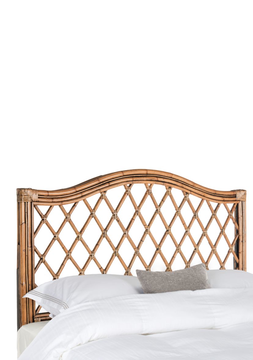 Gabrielle Brown/Multi Wicker Headboard
