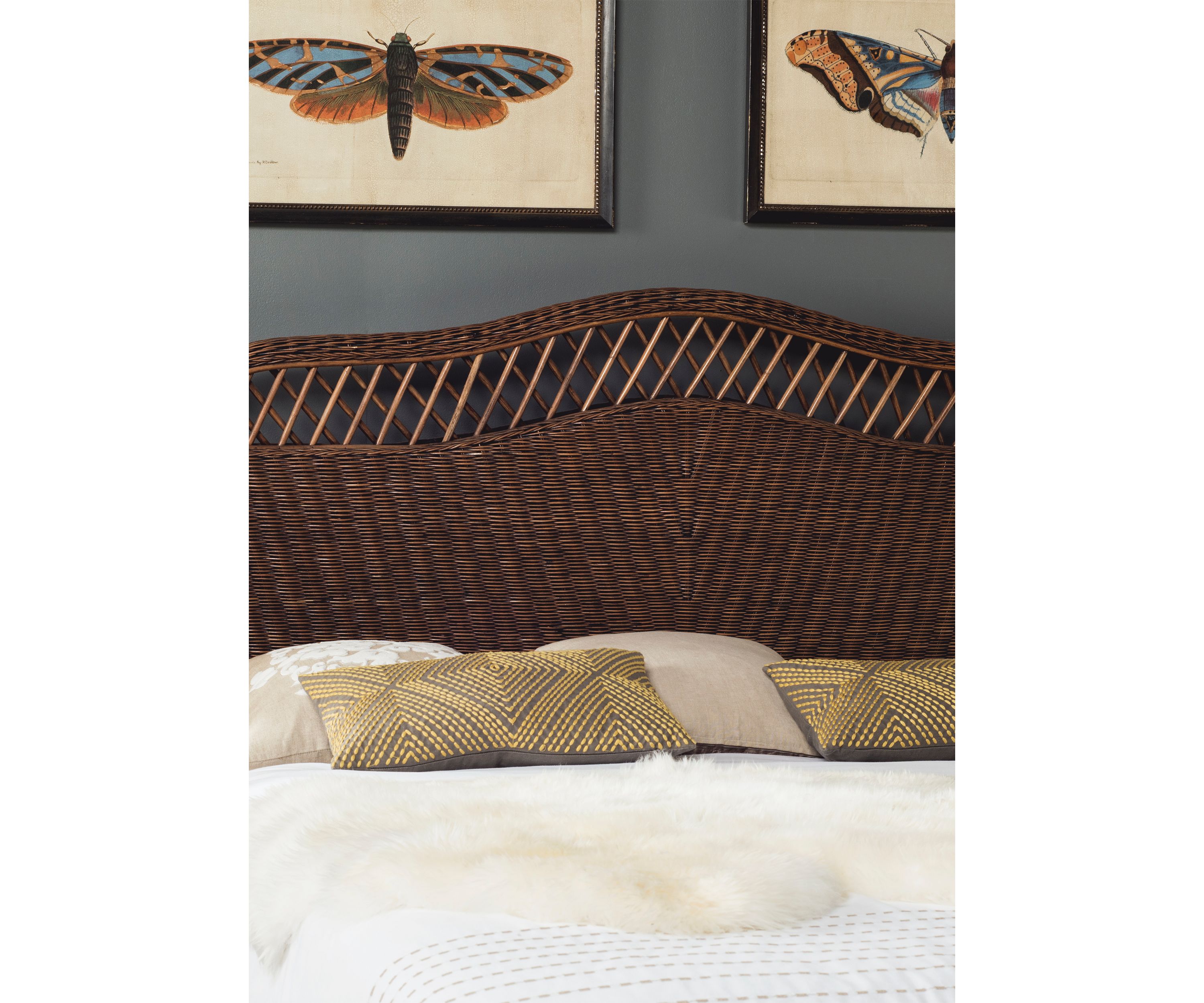 	  Sephina Rattan Headboard  