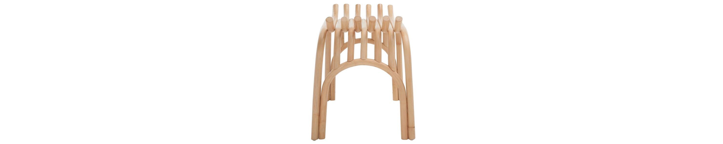 Strix Curved Rattan Stool