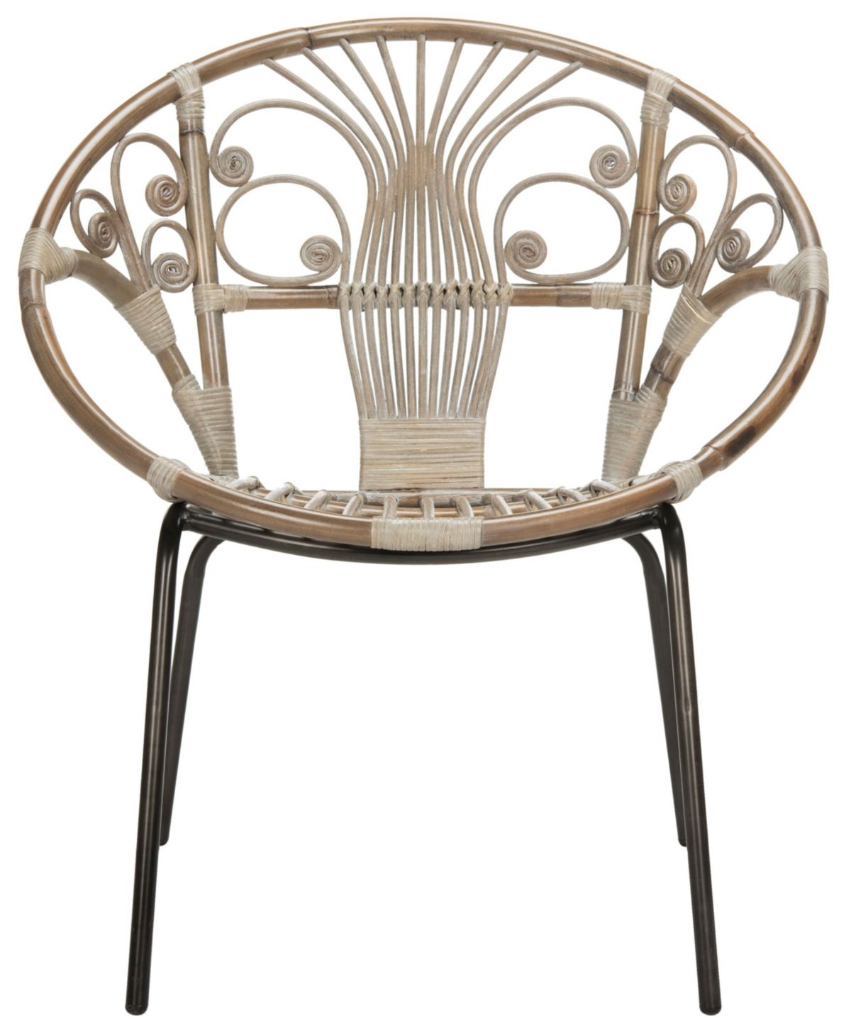 Carlson Rattan Chair