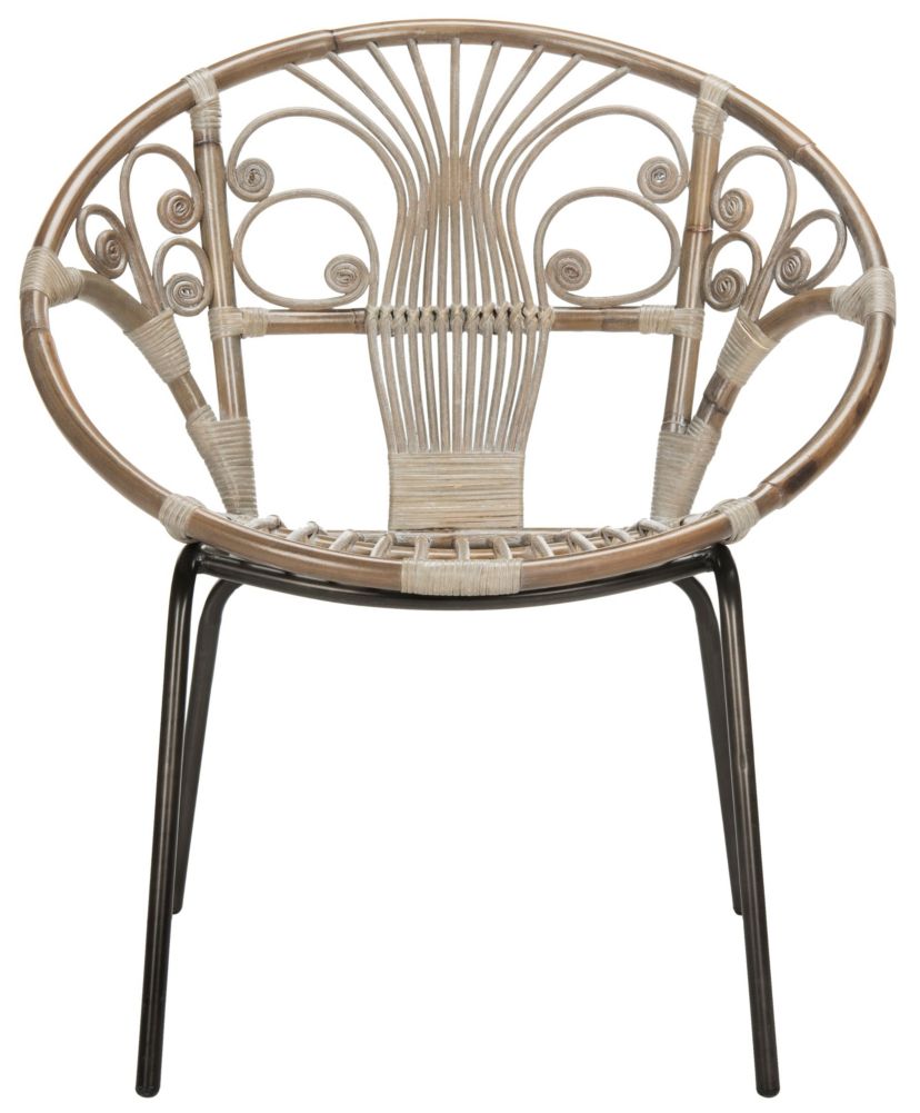 Carlson Rattan Chair