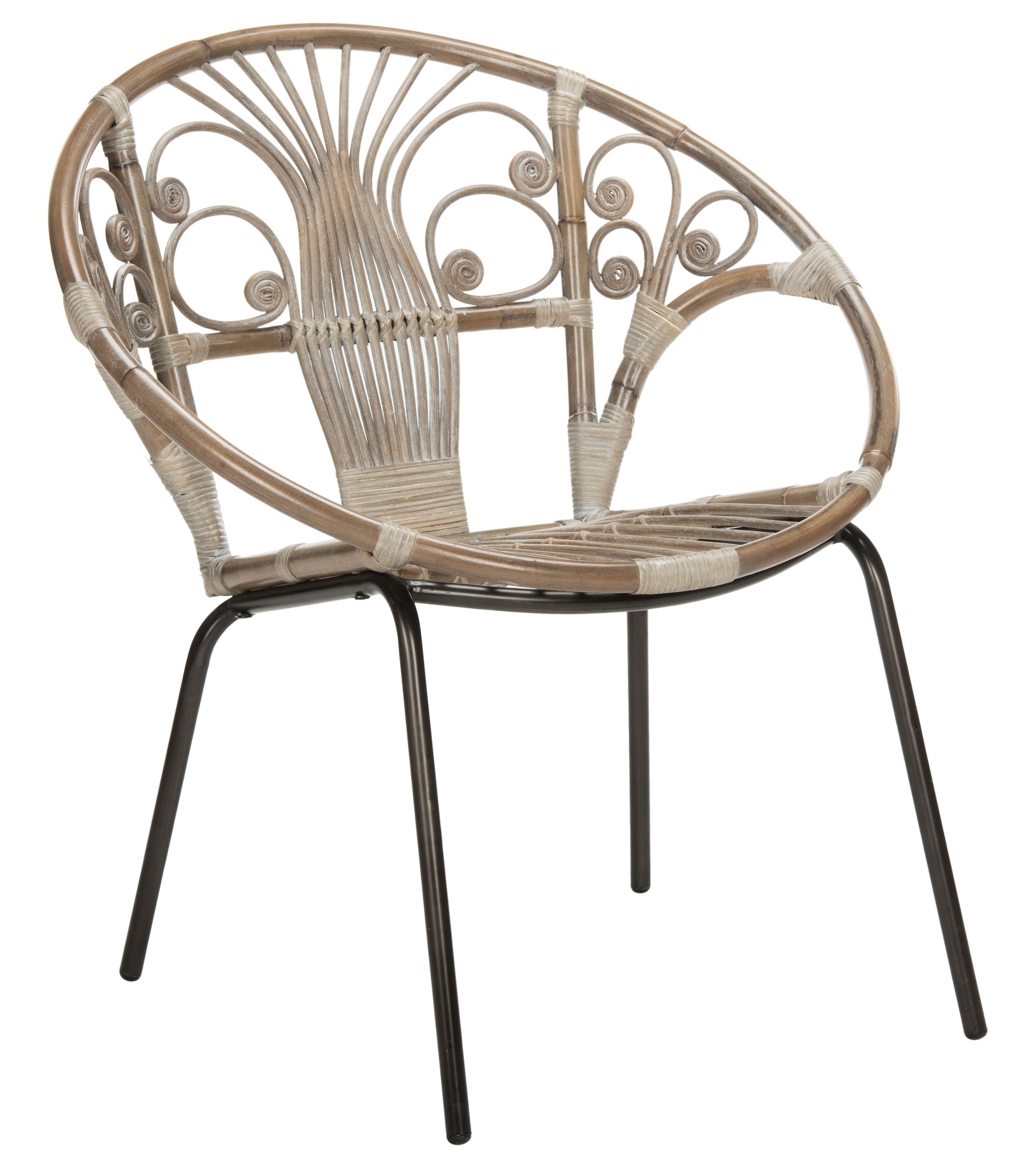 Carlson Rattan Chair