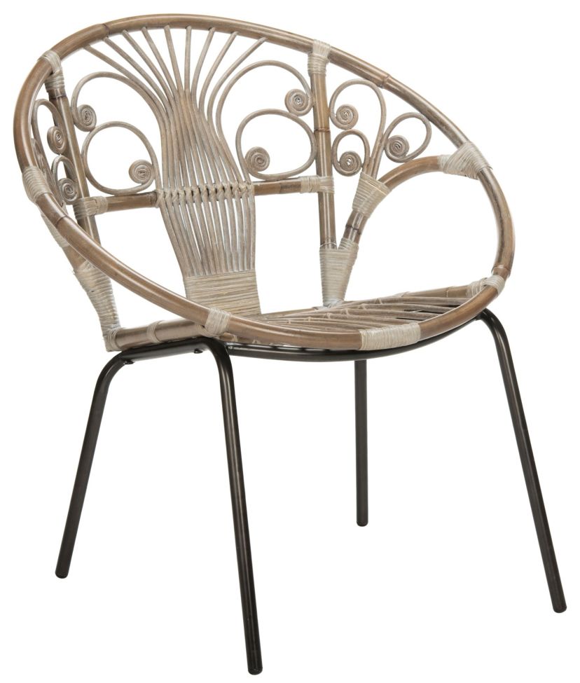 Carlson Rattan Chair