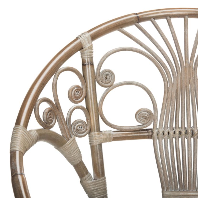 Carlson Rattan Chair