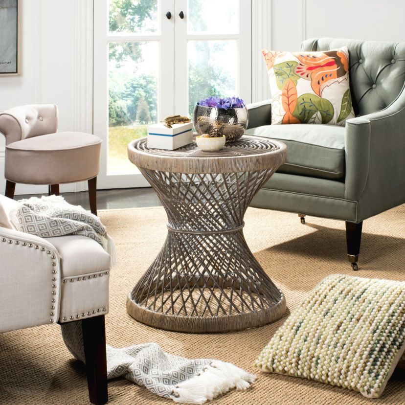 Grimson Bowed Table