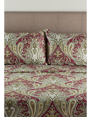 Elite Home Products Crystal Palace Print Duvet Cover Set Belk