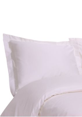 Elite Home Products Hemstitich Solid Duvet Cover Set Belk