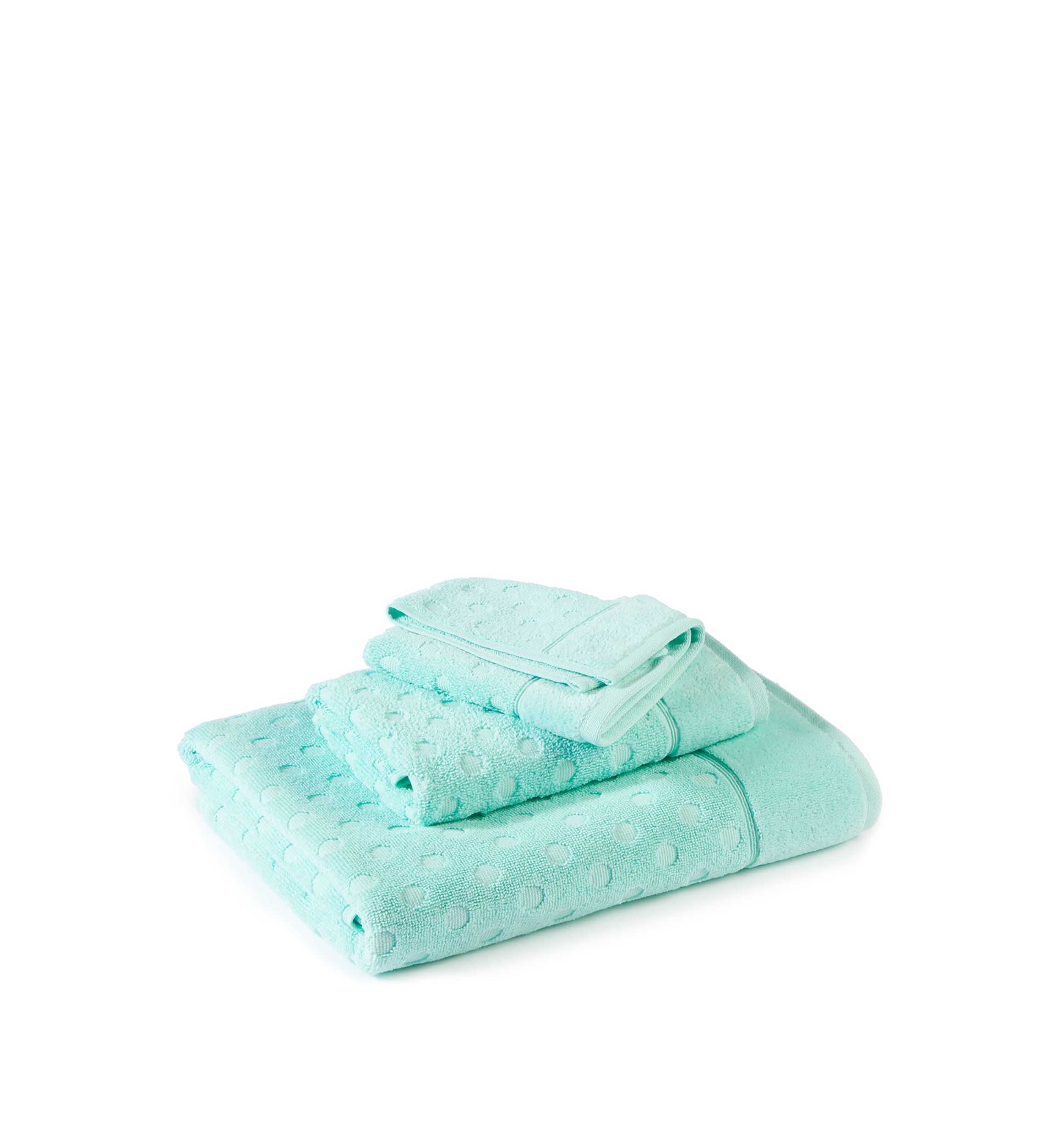 Sculpted Dot Hygro Cotton Bath Towel Collection