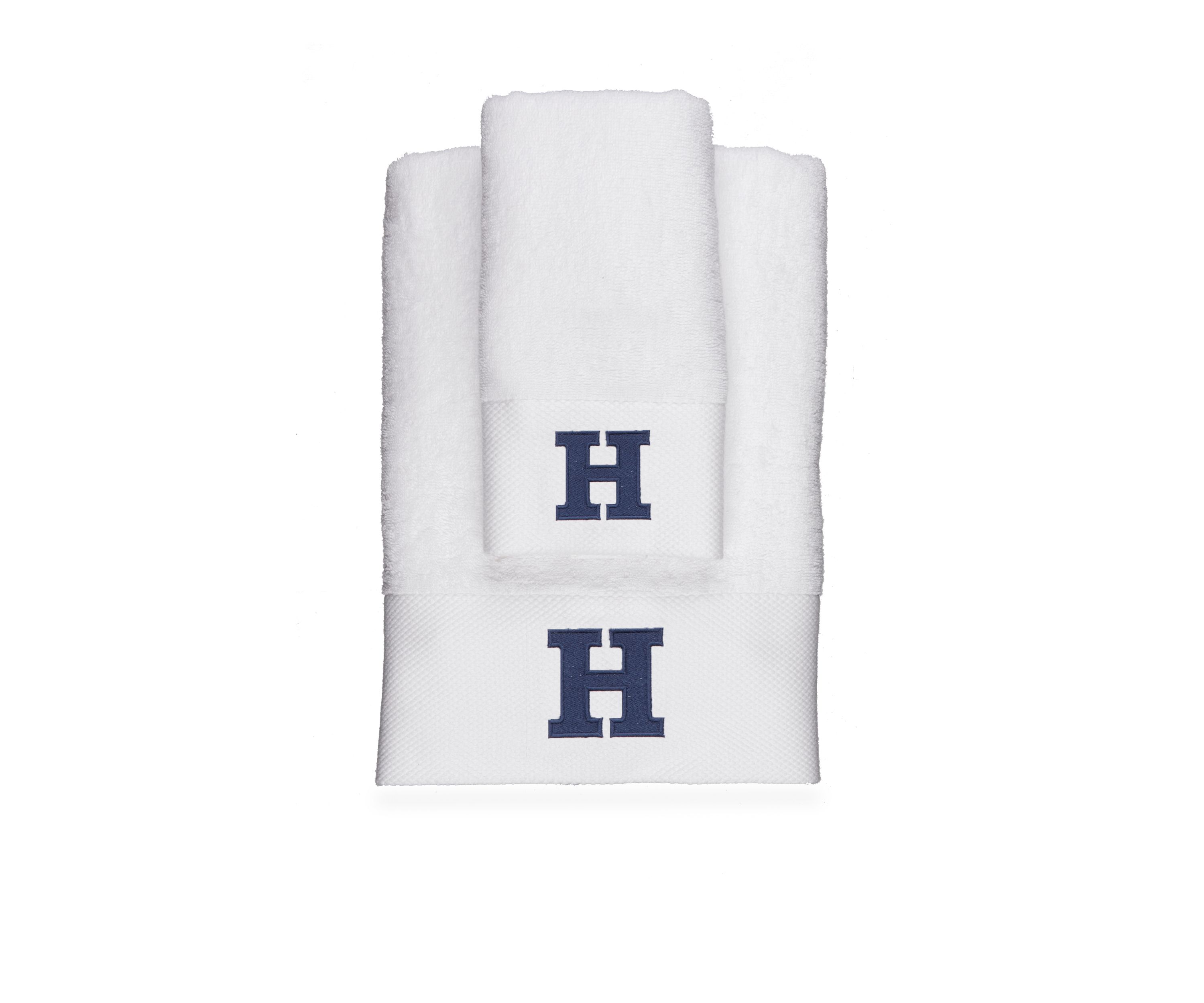 Monogram Bath Towel Collection