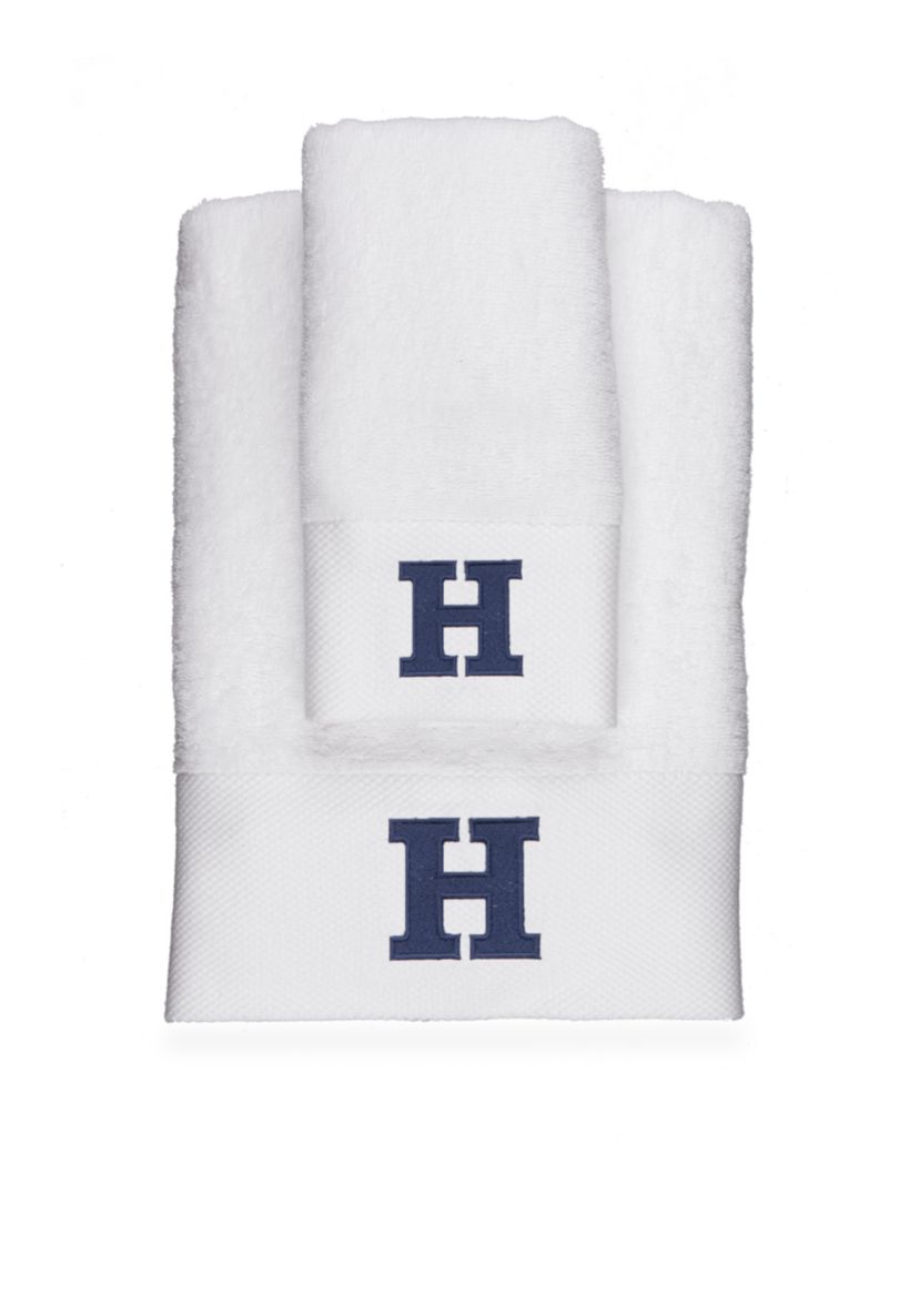 Monogram Bath Towel Collection