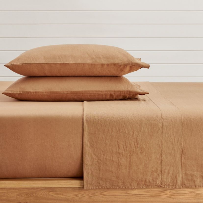 Washed Linen Sheet Set