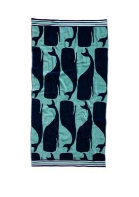 Crown & Ivy™ Oversized Printed Beach Towel | belk