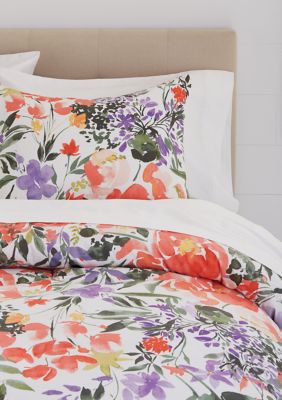 Southern Living Loden Printed Floral Comforter Mini Set