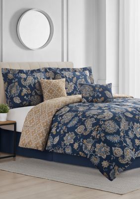 Modern Southern Home Woodland 6 Piece Reversible Comforter Set Belk