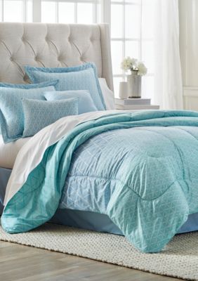 modern.southern.home.narrangansett 6 piece comforter bed in a ba