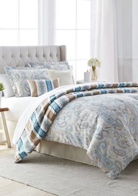 modern.southern.home.carrie 10 piece comforter bed in a bag