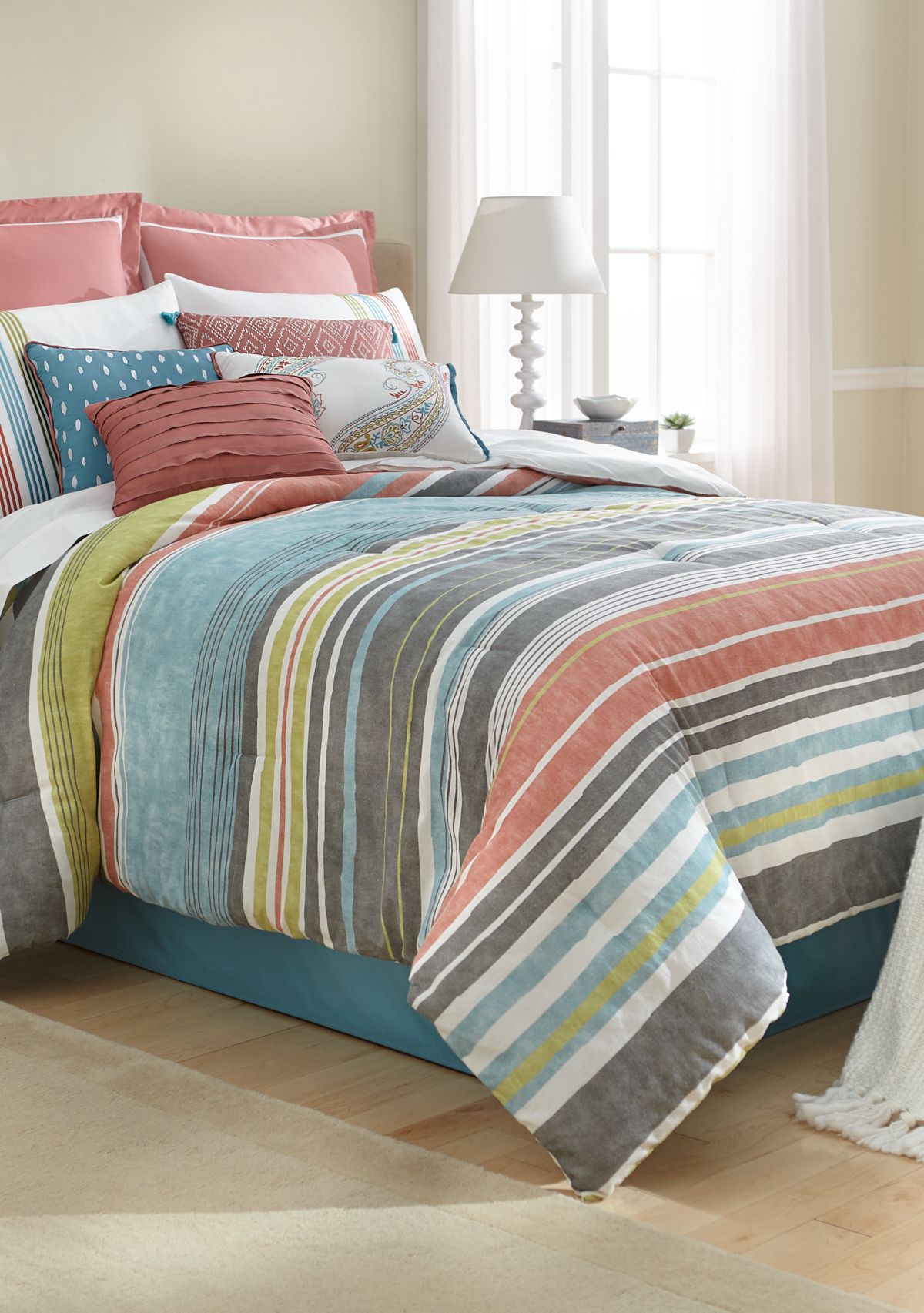 Barlow 10-Piece Comforter Bed-In-A-Bag