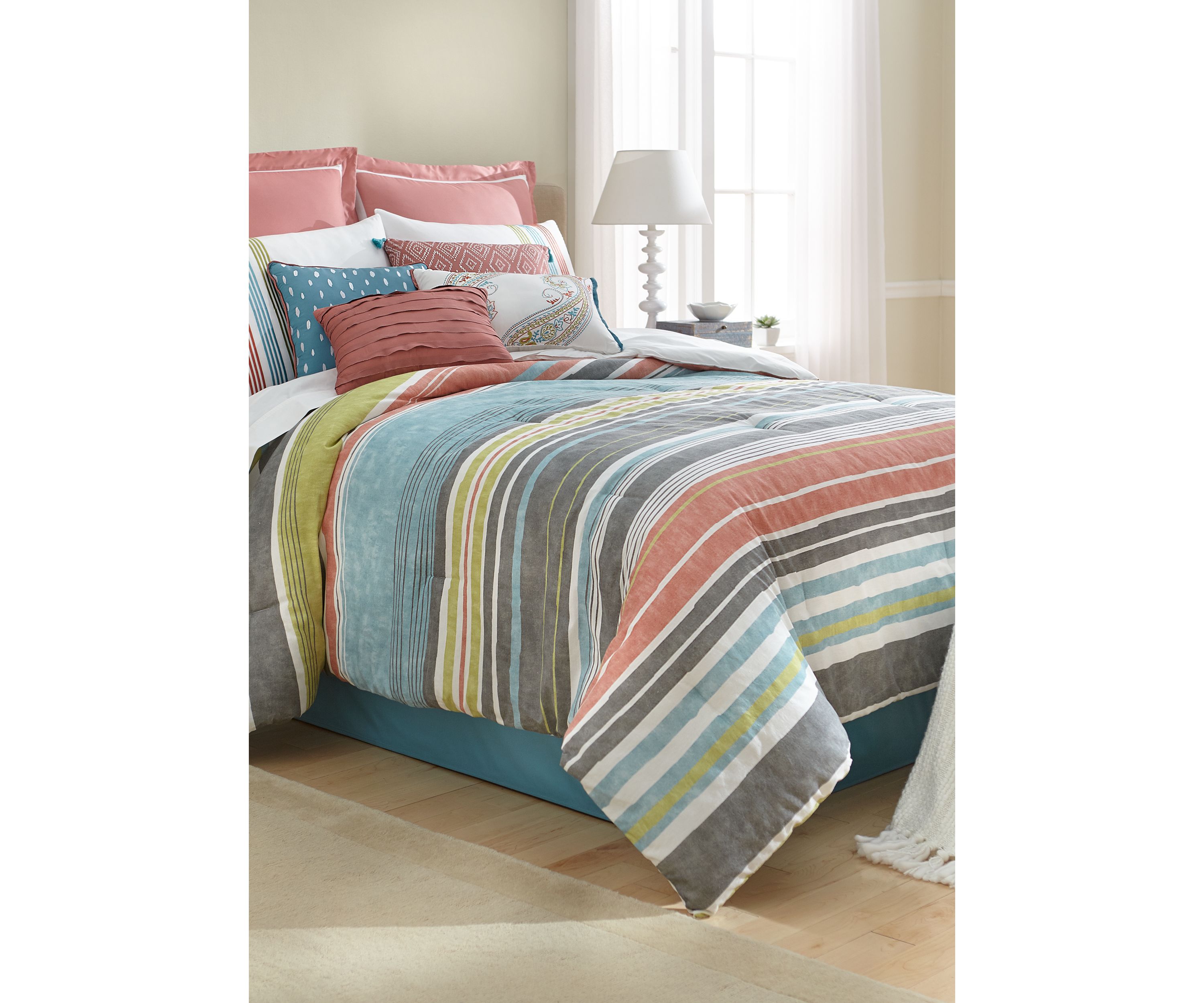 Barlow 10-Piece Comforter Bed-In-A-Bag