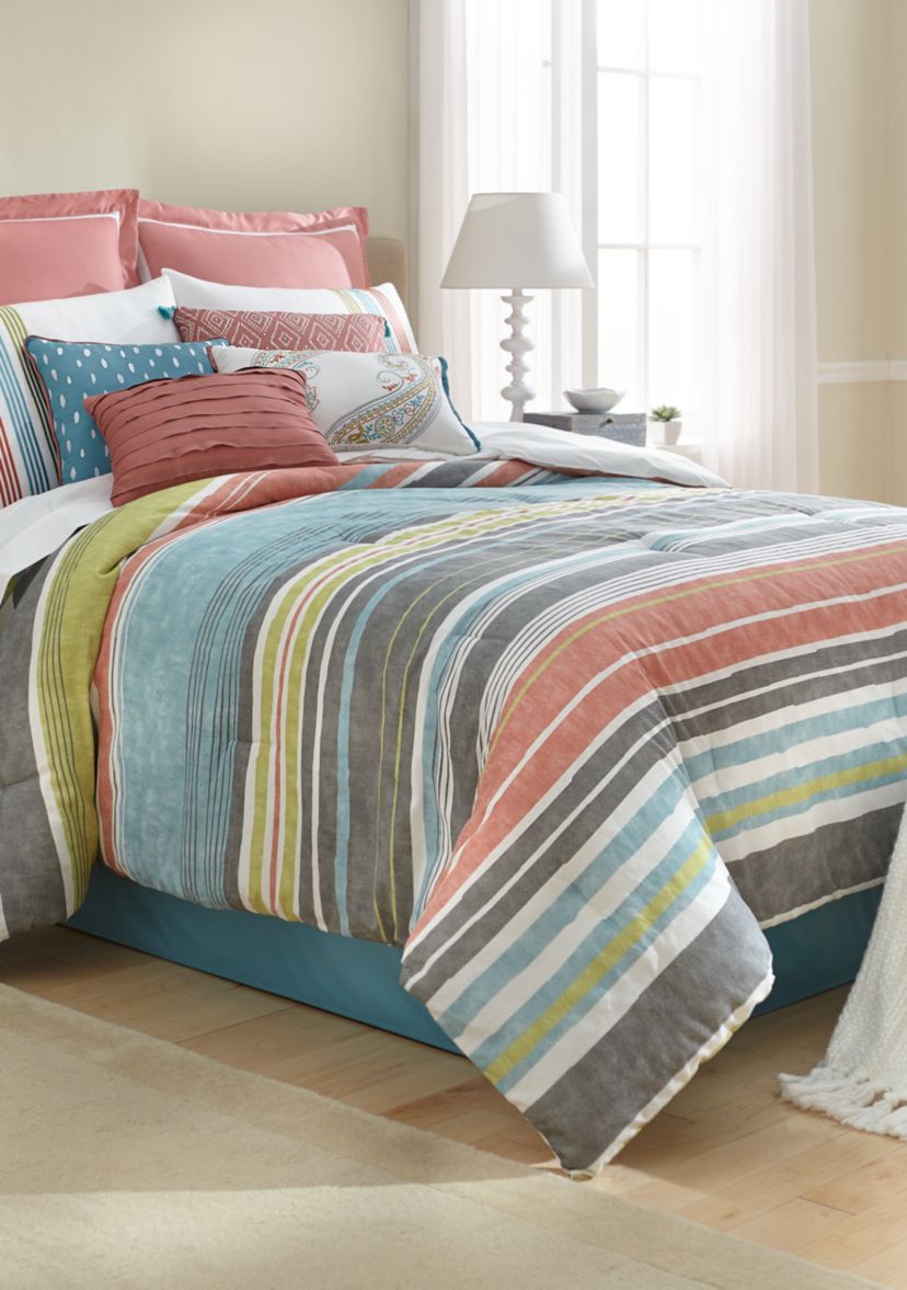 Barlow 10-Piece Comforter Bed-In-A-Bag