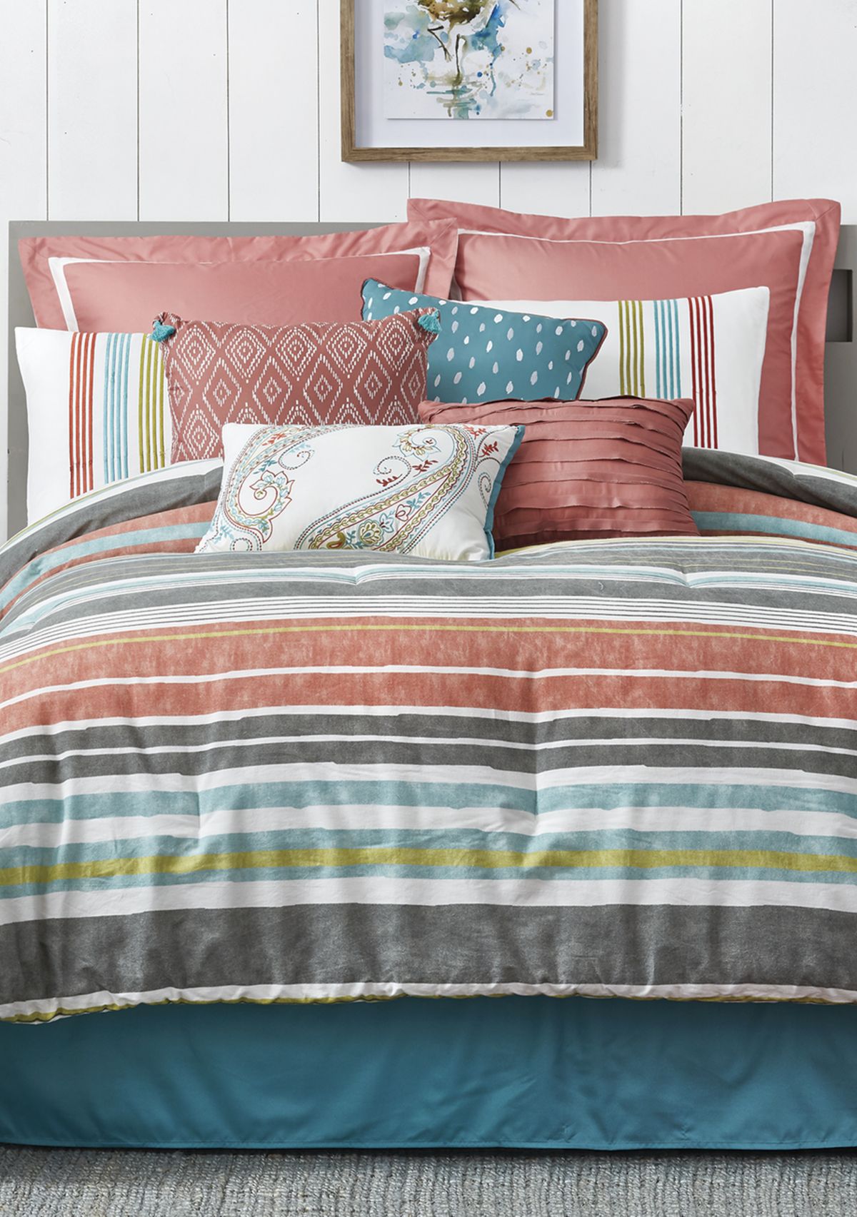 Barlow 10-Piece Comforter Bed-In-A-Bag