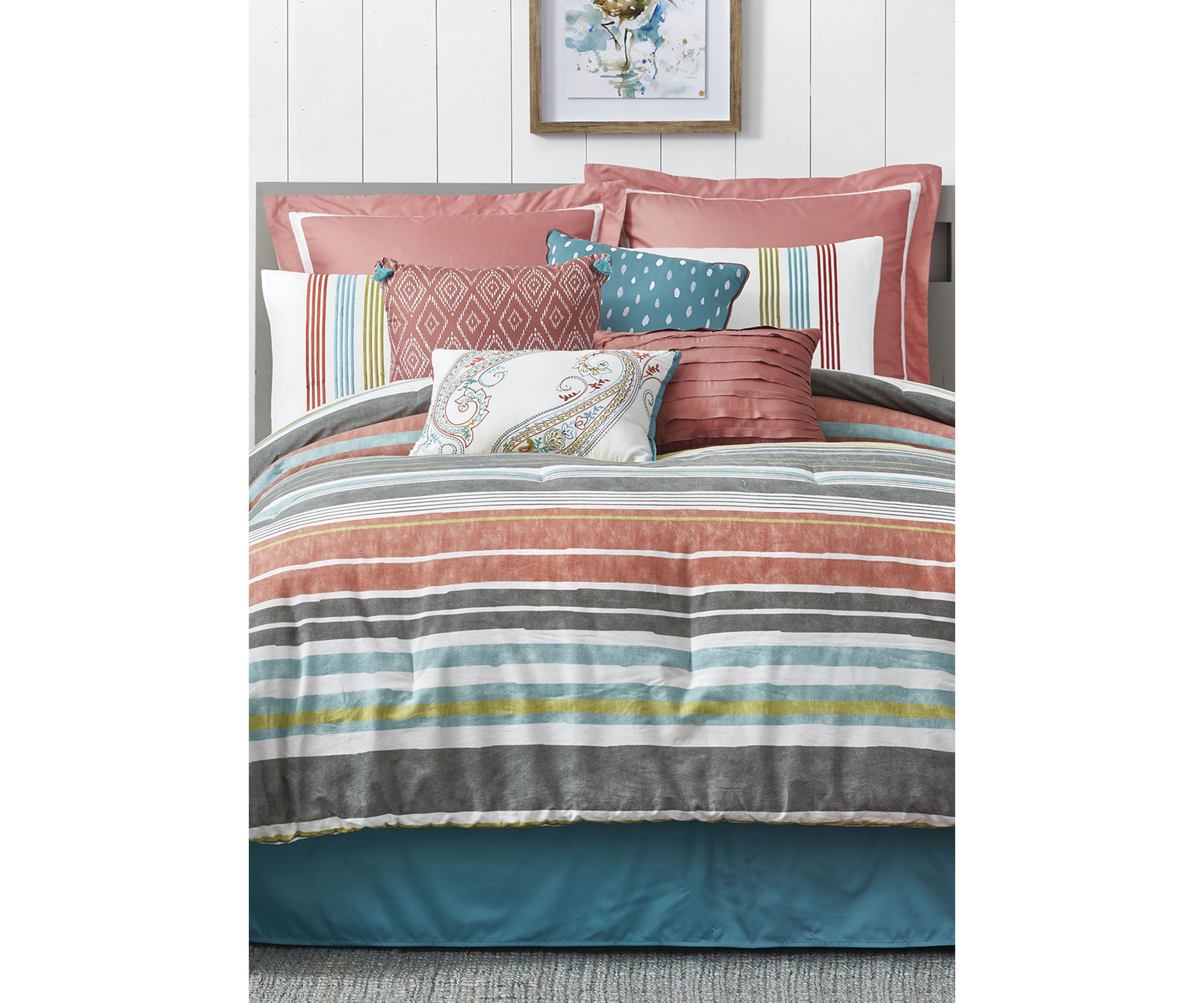 Barlow 10-Piece Comforter Bed-In-A-Bag