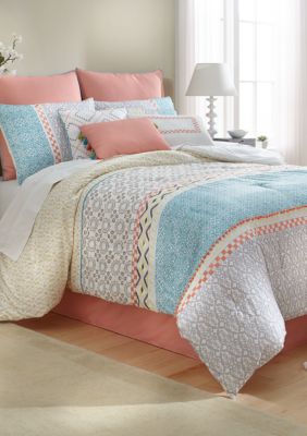 modern.southern.home.marianne 10 piece comforter bed in a ba