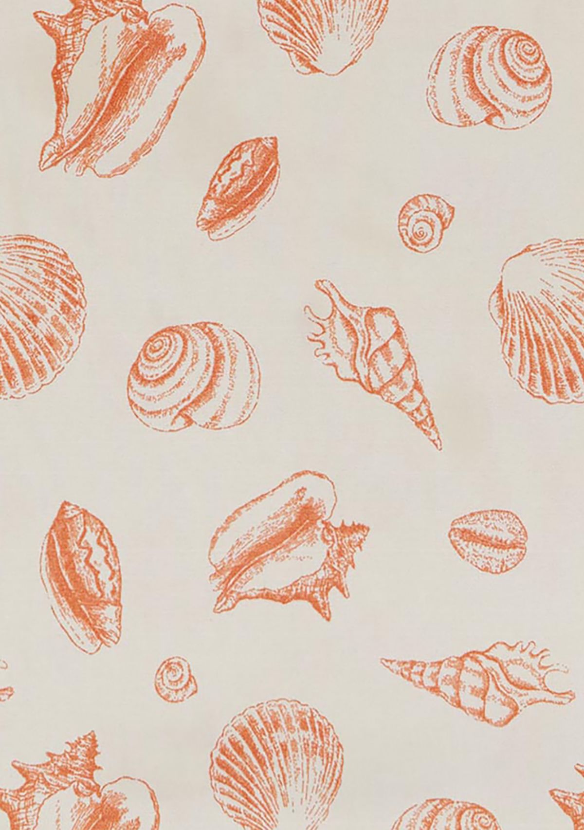 Printed Seashell Microfiber Sheet Set