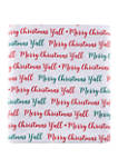 Microfiber Merry Christmas Yall Sheet Set