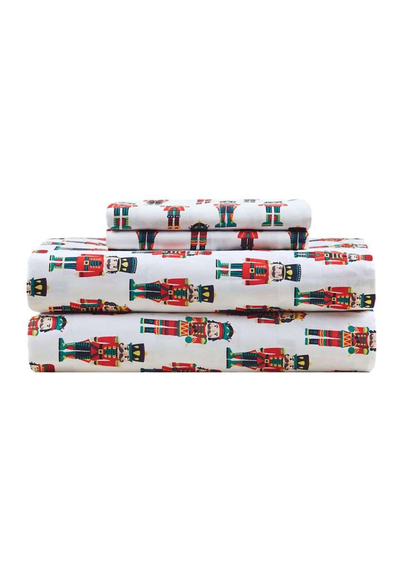 Microfiber Traditional Nutcracker Sheet Set 