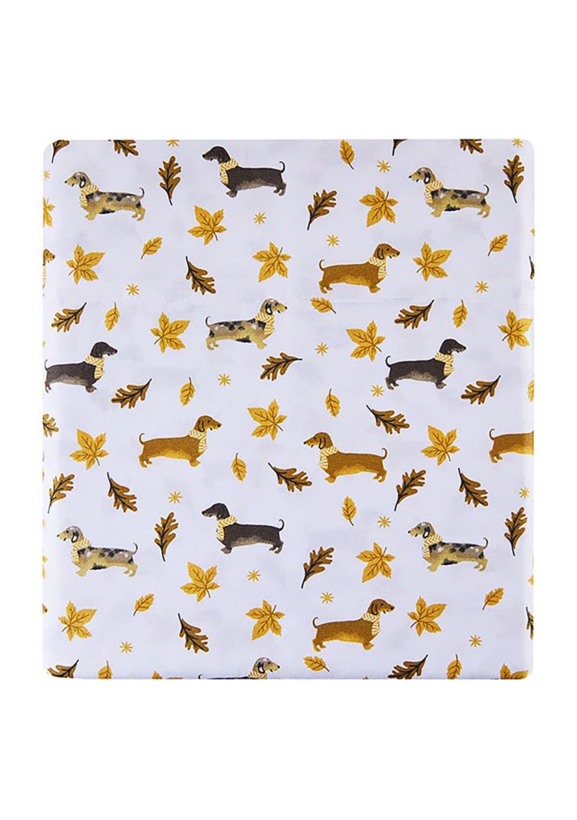 Microfiber Falling for Dachshunds Sheet Set 